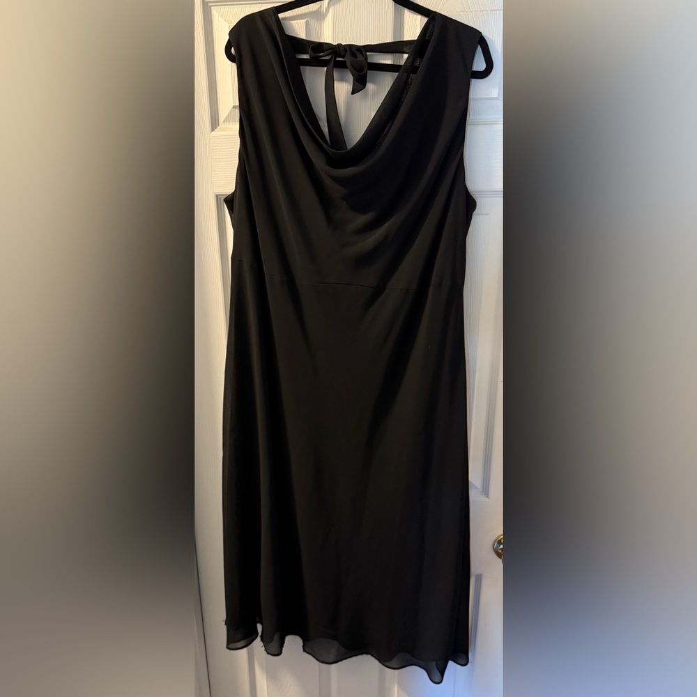 Componix Chic Black Sleeveless Maxi Dress Size 24W